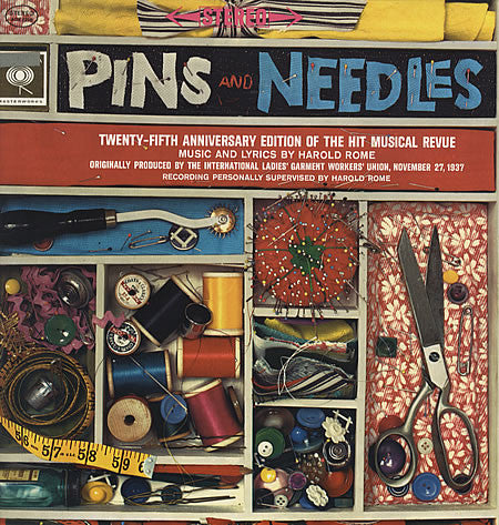 Harold Rome : Pins And Needles (LP, Album, RE, Pit)