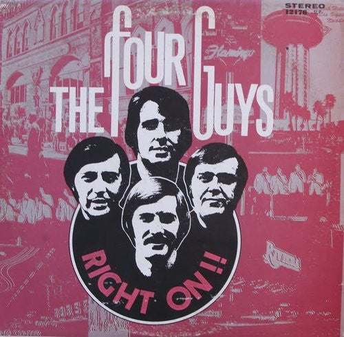 The Four Guys : Right On!! (LP, Album, RP)