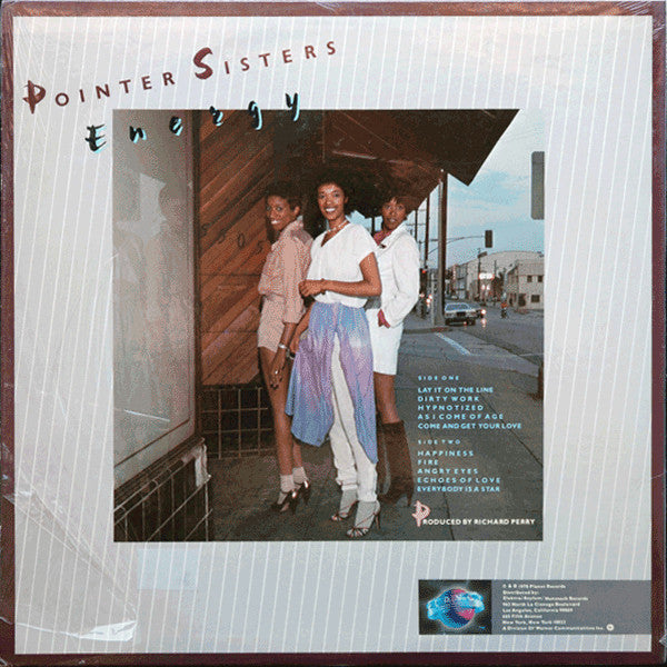 Pointer Sisters : Energy (LP, Album, PRC)