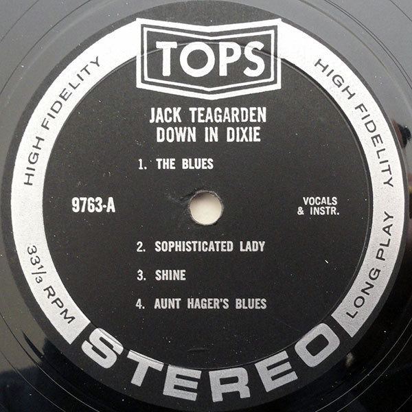 Jack Teagarden : Swinging Down In Dixie (LP)