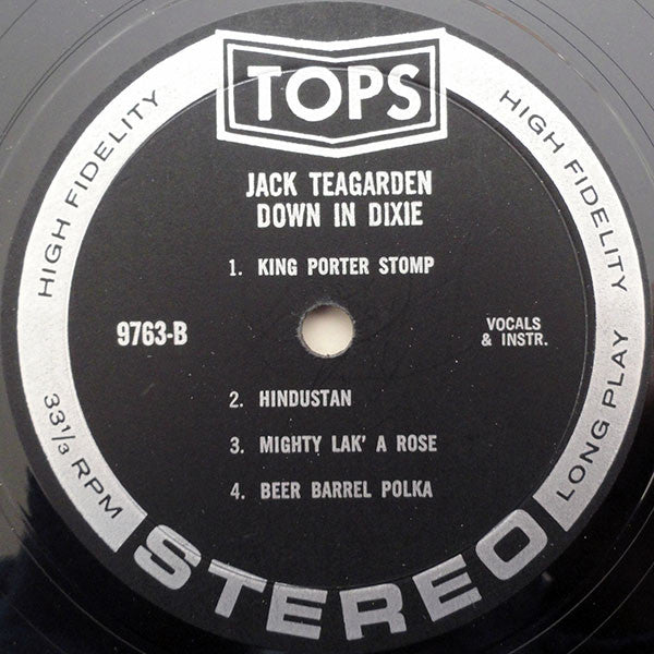 Jack Teagarden : Swinging Down In Dixie (LP)