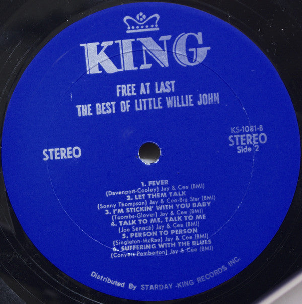 Little Willie John : Free At Last (LP, Comp)