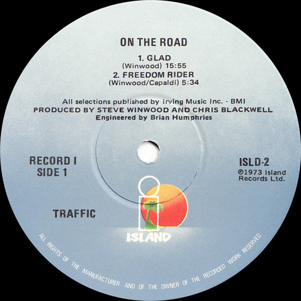 Traffic : On The Road (2xLP, Album, RE, Gat)