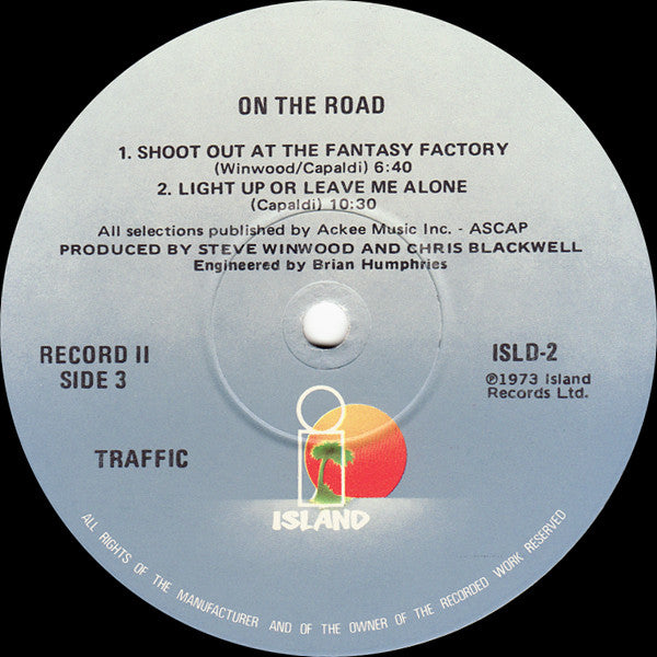 Traffic : On The Road (2xLP, Album, RE, Gat)