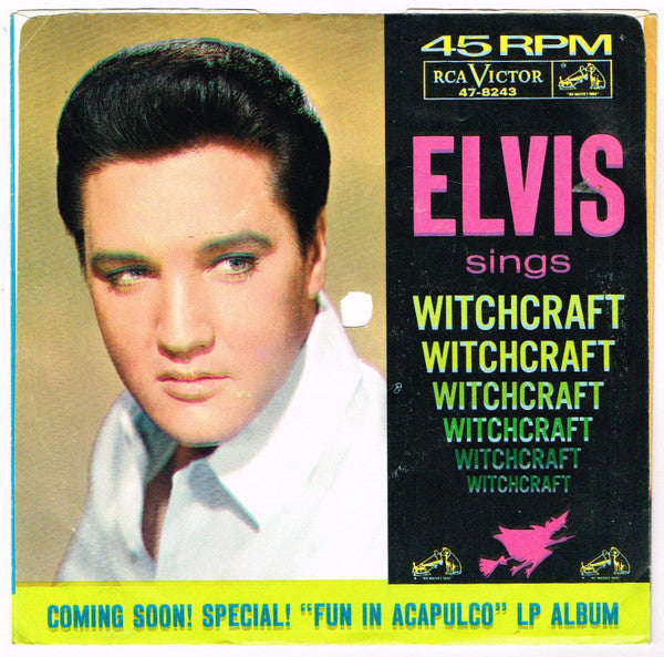 Elvis Presley With The Jordanaires : Bossa Nova Baby (7", Single, Roc)