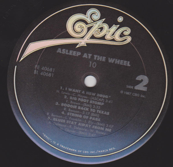 Asleep At The Wheel : 10 (LP, Album)