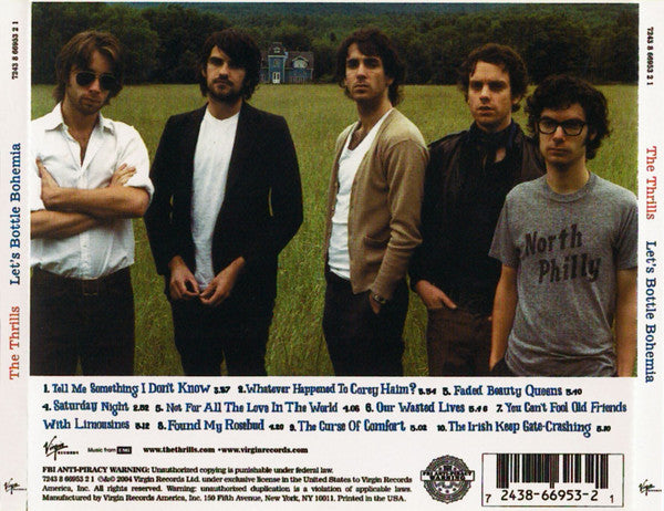 The Thrills : Let's Bottle Bohemia (CD, Album)