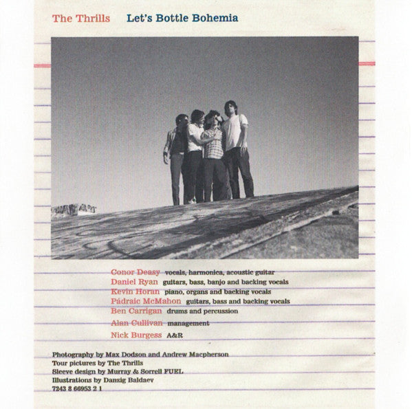 The Thrills : Let's Bottle Bohemia (CD, Album)