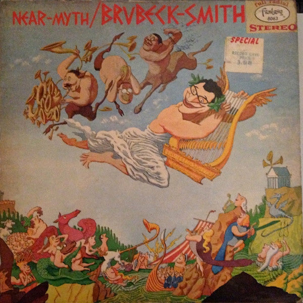 The Dave Brubeck Quartet / Dave Brubeck - William O. Smith : Near-Myth (LP, Album, Blu)
