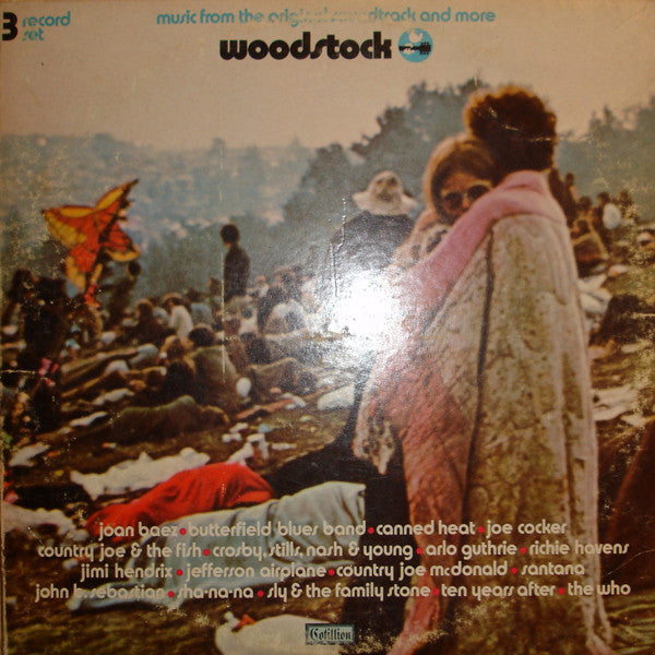 Various : Woodstock - Music From The Original Soundtrack And More (3xLP, Album, Tri)
