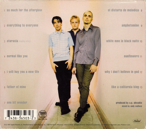 Everclear : So Much For The Afterglow (CD, Album, O C)