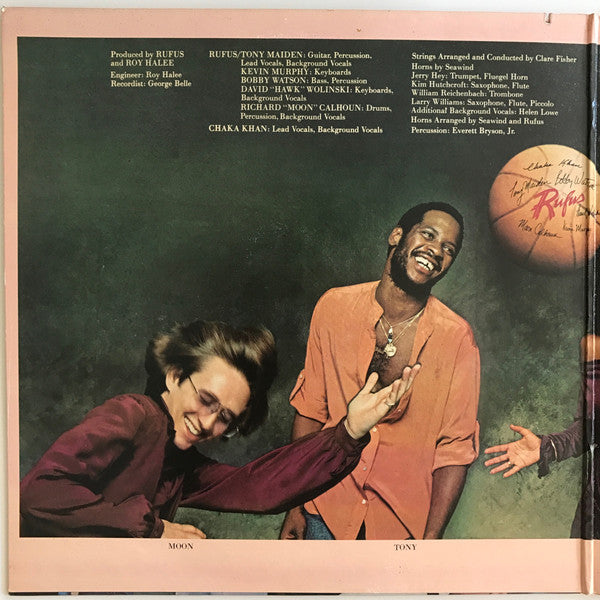 Rufus & Chaka Khan : Street Player (LP, Album, Gat)