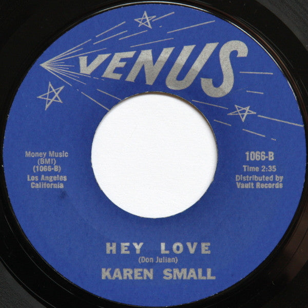 Karen Small : Boys Are Made To Love (7", Single, Styrene)
