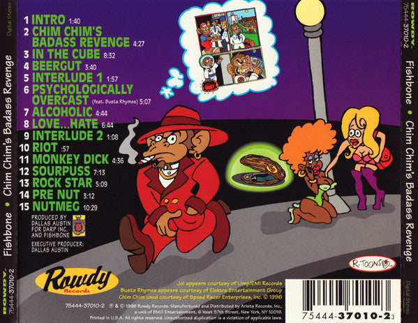 Fishbone : Chim Chim's Badass Revenge (CD, Album)