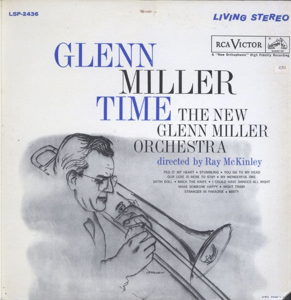 The New Glenn Miller Orchestra Directed By Ray McKinley : Glenn Miller Time (LP, Album)