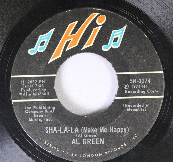 Al Green : Sha-la-la (Make Me Happy) / School Days (7", Single, Styrene, PH )