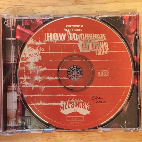 Lo-Fidelity Allstars : How To Operate With A Blown Mind (CD, Album, Cle)