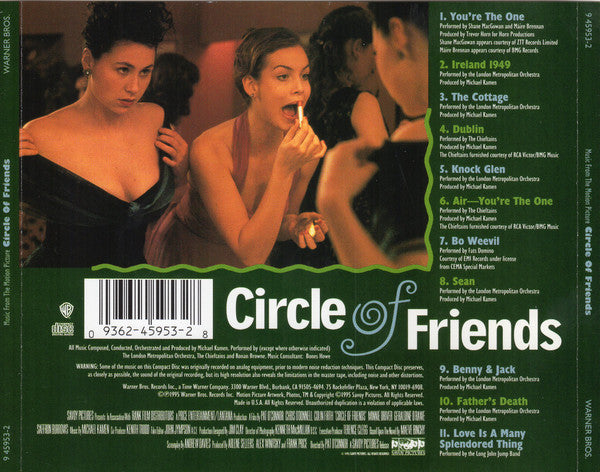 Michael Kamen : Circle Of Friends (Music From The Motion Picture) (CD, Album)