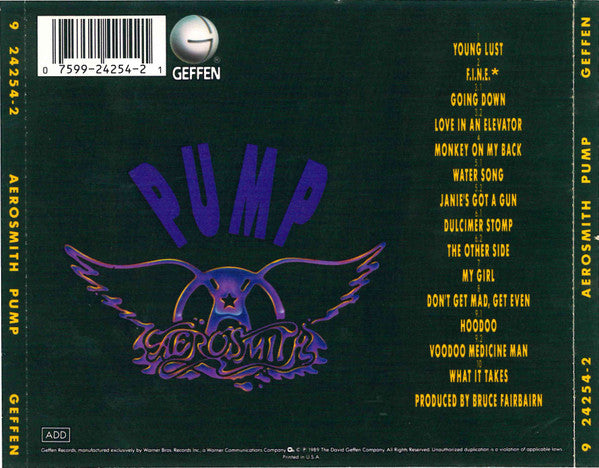 Aerosmith : Pump (CD, Album)