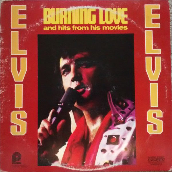 Elvis Presley : Burning Love And Hits From His Movies, Vol. 2 (LP, Comp, RE)