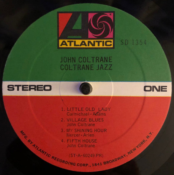 John Coltrane : Coltrane Jazz (LP, Album, RE, 184)