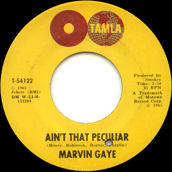 Marvin Gaye : Ain't That Peculiar (7", Single, ARP)