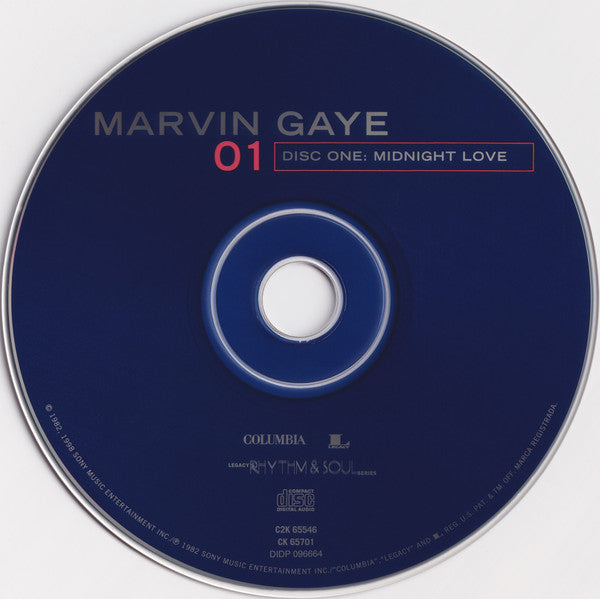 Marvin Gaye : Midnight Love & The Sexual Healing Sessions (2xCD, Album, Club, RE, BMG)