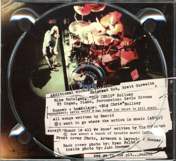 Rancid : ...Honor Is All We Know (CD, Album)