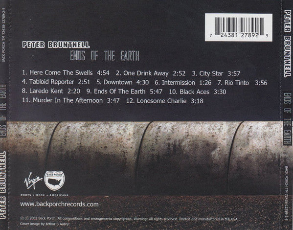 Peter Bruntnell : Ends Of The Earth (CD, Album)