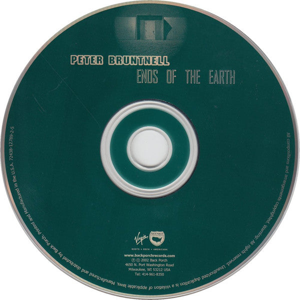 Peter Bruntnell : Ends Of The Earth (CD, Album)