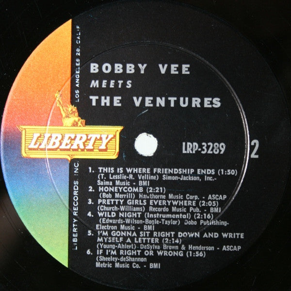 Bobby Vee Meets The Ventures : Bobby Vee Meets The Ventures (LP, Album, Mono, Hol)