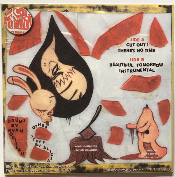 Black Sunday : Cut Out! (7", EP, Ltd, Whi)