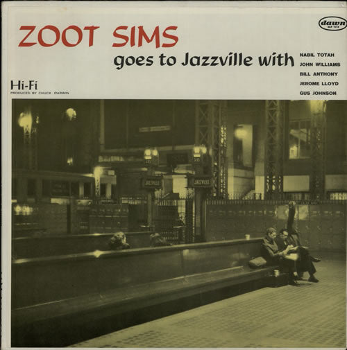 Zoot Sims : Zoot Sims Goes To Jazzville (LP, Mono)
