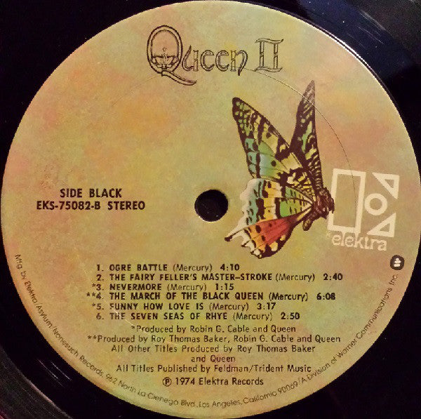 Queen : Queen II (LP, Album, RP, San)