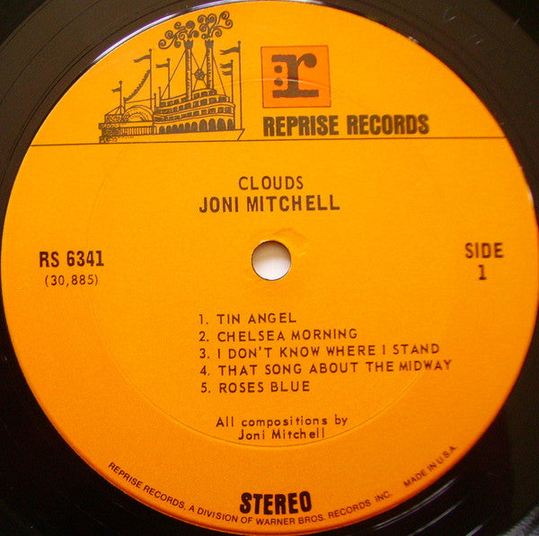 Joni Mitchell : Clouds (LP, Album, RE, Ter)