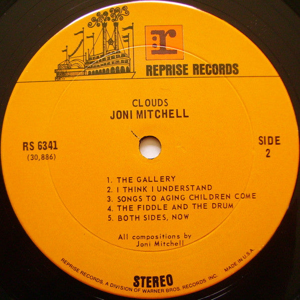 Joni Mitchell : Clouds (LP, Album, RE, Ter)