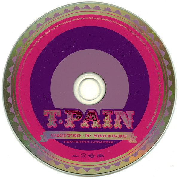 T-Pain : Chopped N Skrewed (CD, Single, Promo)