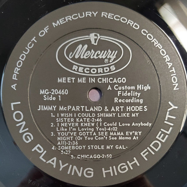 Jimmy McPartland And Art Hodes : Meet Me In Chicago (LP)