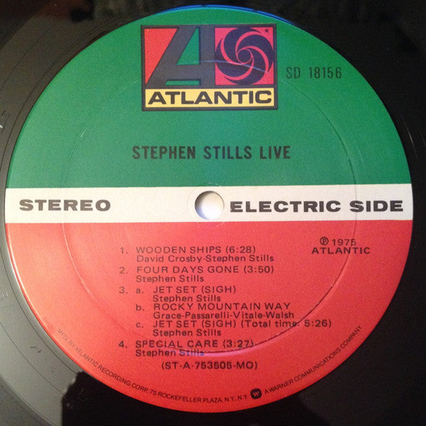 Stephen Stills : Stephen Stills Live (LP, Album, MO )