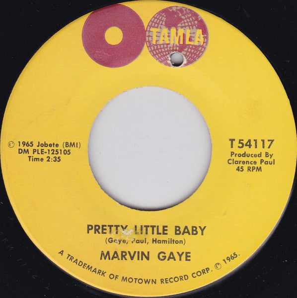 Marvin Gaye : Pretty Little Baby / Now That You've Won Me (7", Single)