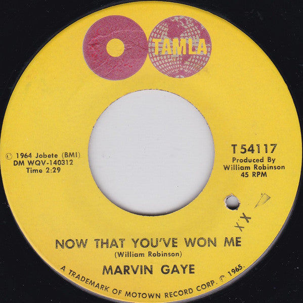 Marvin Gaye : Pretty Little Baby / Now That You've Won Me (7", Single)