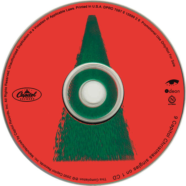 Various : 9 Capitol Christmas Singles On 1 CD (CD, Comp, Promo)