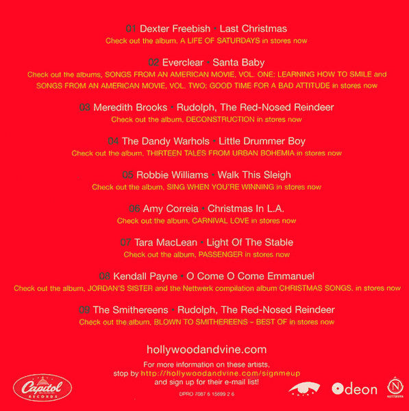 Various : 9 Capitol Christmas Singles On 1 CD (CD, Comp, Promo)
