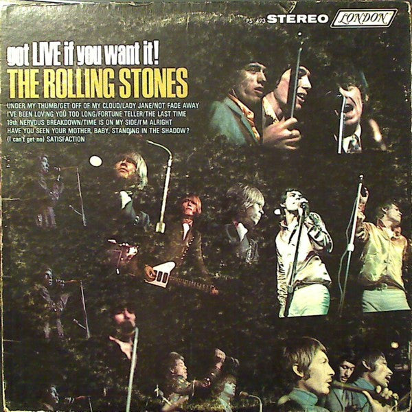 The Rolling Stones : Got Live If You Want It! (LP, Album, Mer)