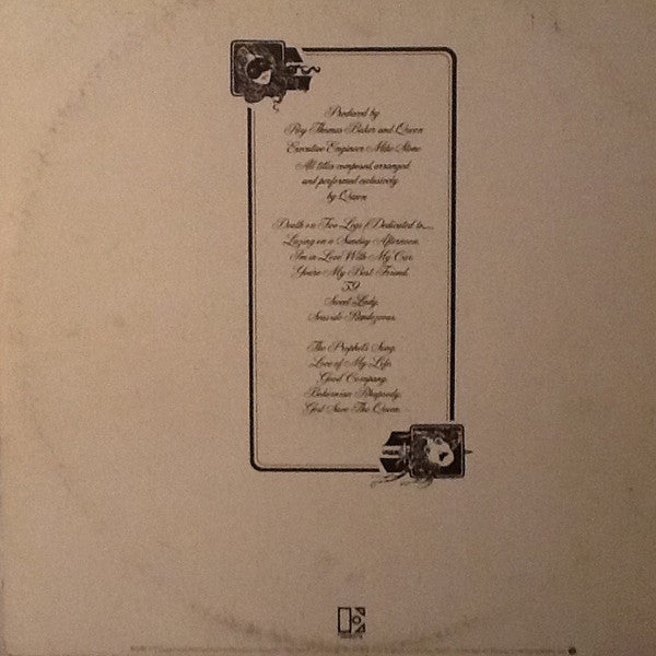 Queen : A Night At The Opera (LP, Album, Emb)