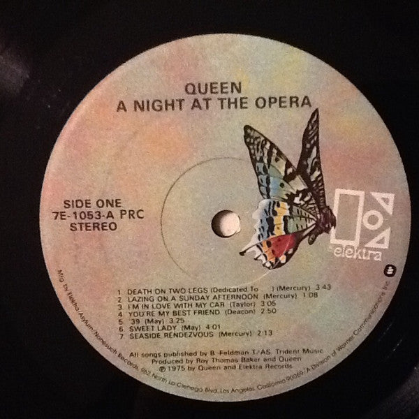 Queen : A Night At The Opera (LP, Album, Emb)