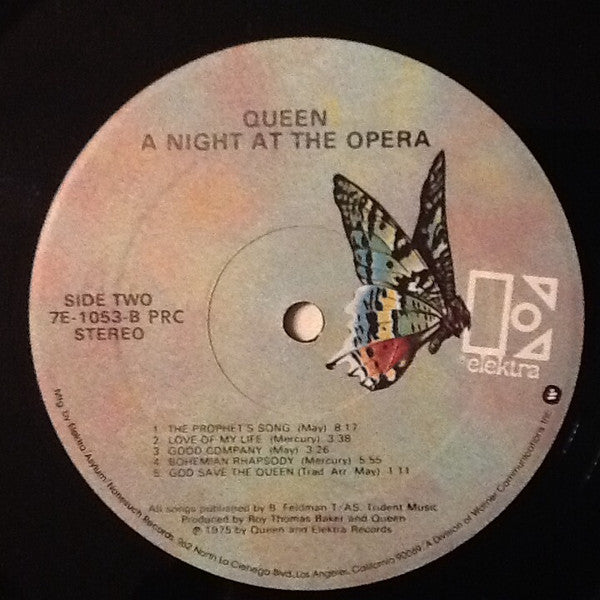 Queen : A Night At The Opera (LP, Album, Emb)