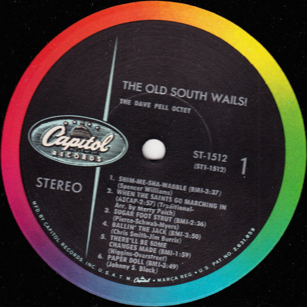Dave Pell Octet : The Old South Wails (LP, Album)