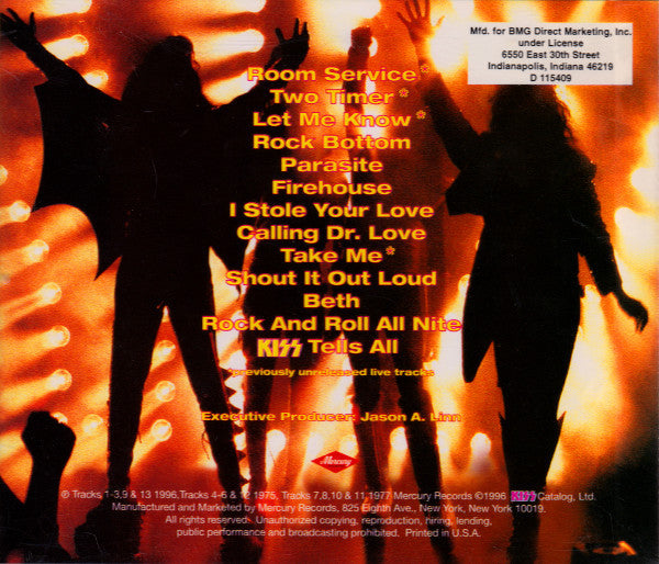Kiss : You Wanted The Best, You Got The Best!! (CD, Comp, Club, PMD)
