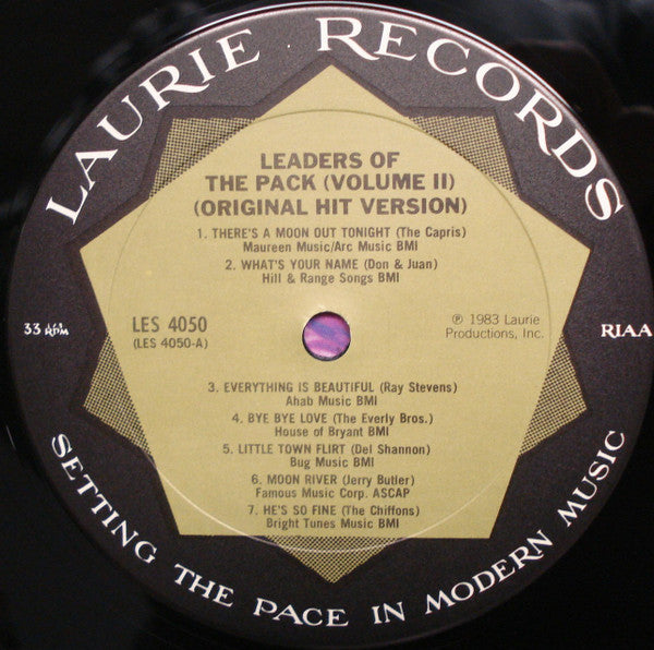Various : Leaders Of The Pack Vol. 2 (LP, Comp, Club, CRC)